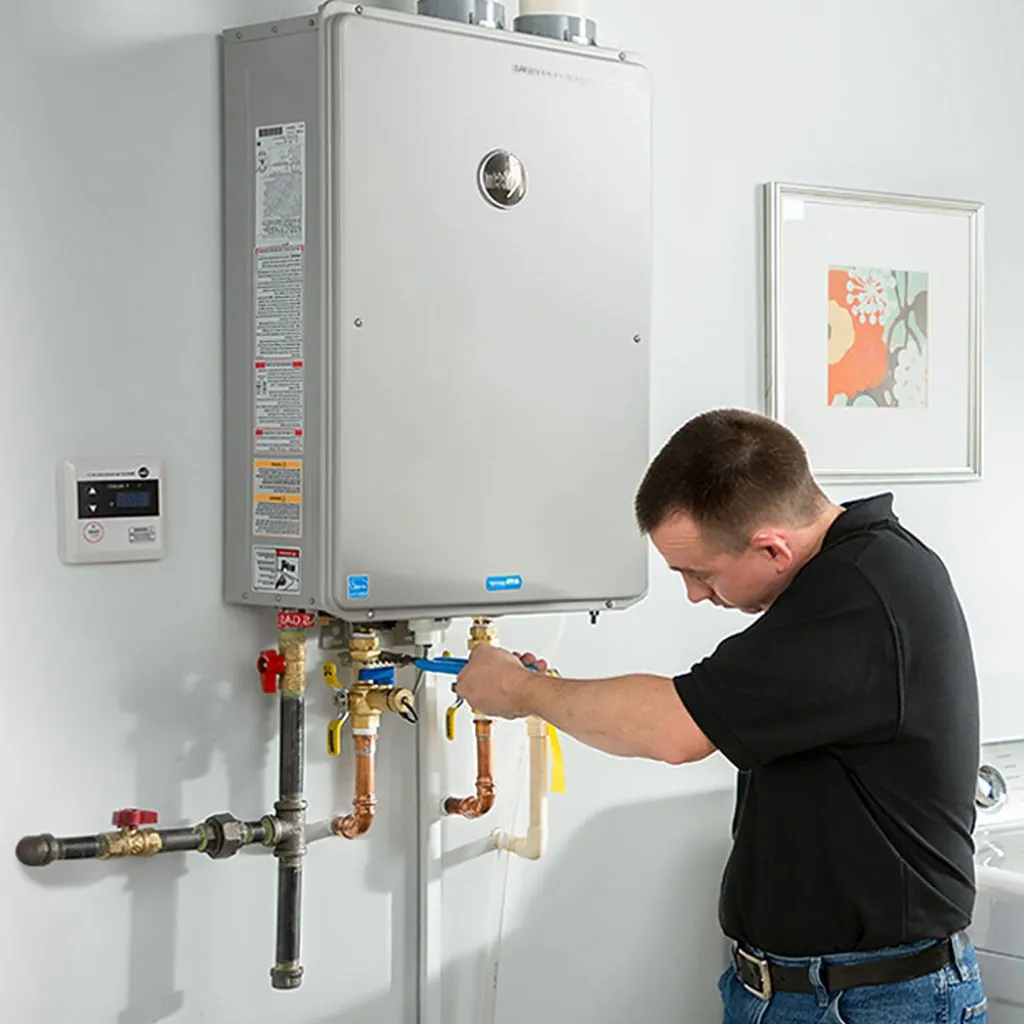 tankless water heater repair in Liberty, TX